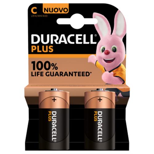 C 1/2 TORCIA MN1400 DURACELL PLUS 100% PILA BL2