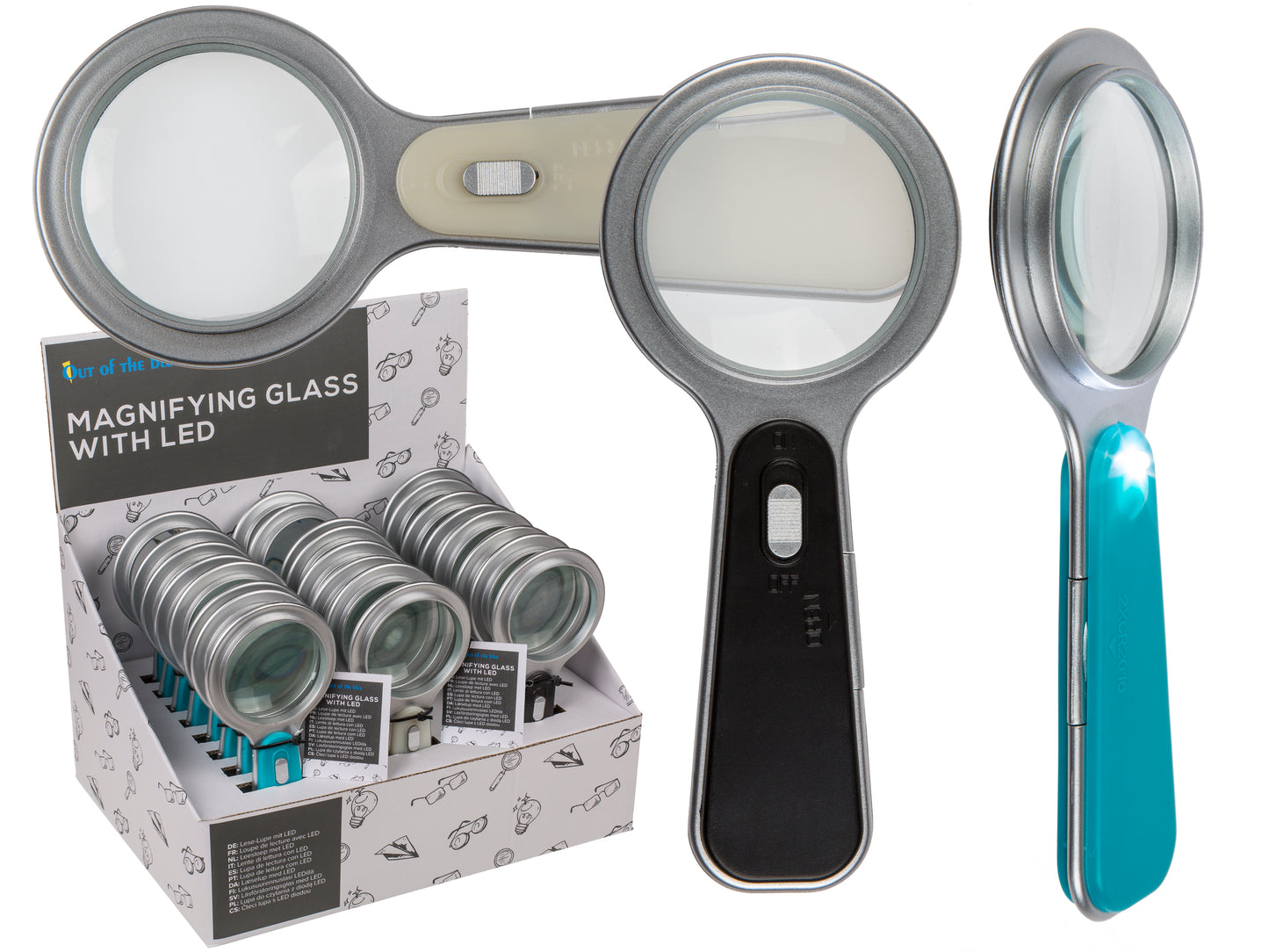 LENTE D INGRANDIMENTO CON LED.