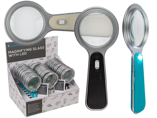 LENTE D INGRANDIMENTO CON LED.