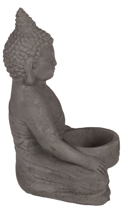 PORTALUMINI IN CEMENTO BUDDHA 8X15.5CM