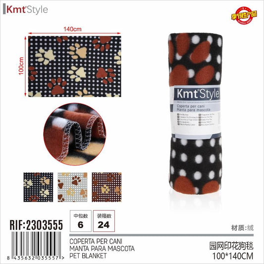 COPERTA PER CANI 100*140CM