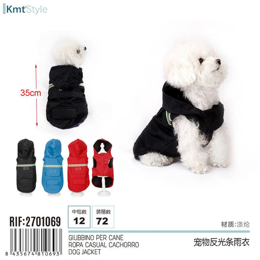 IMPERMEABILE PER CANE L 35CM