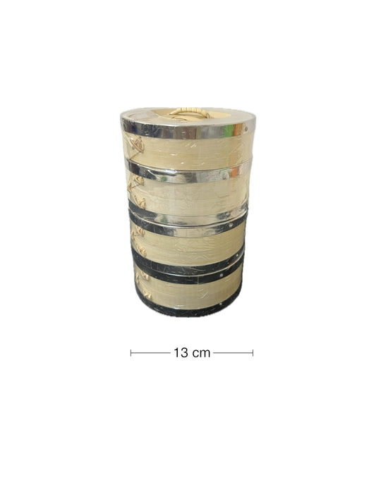 PIROSCAFO DI BAMBU PIANO 18CM