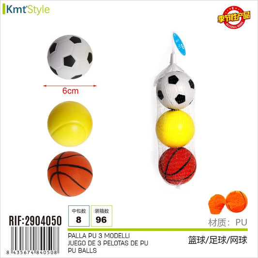 PALLONE 3 MODELLI DISPONIBILI