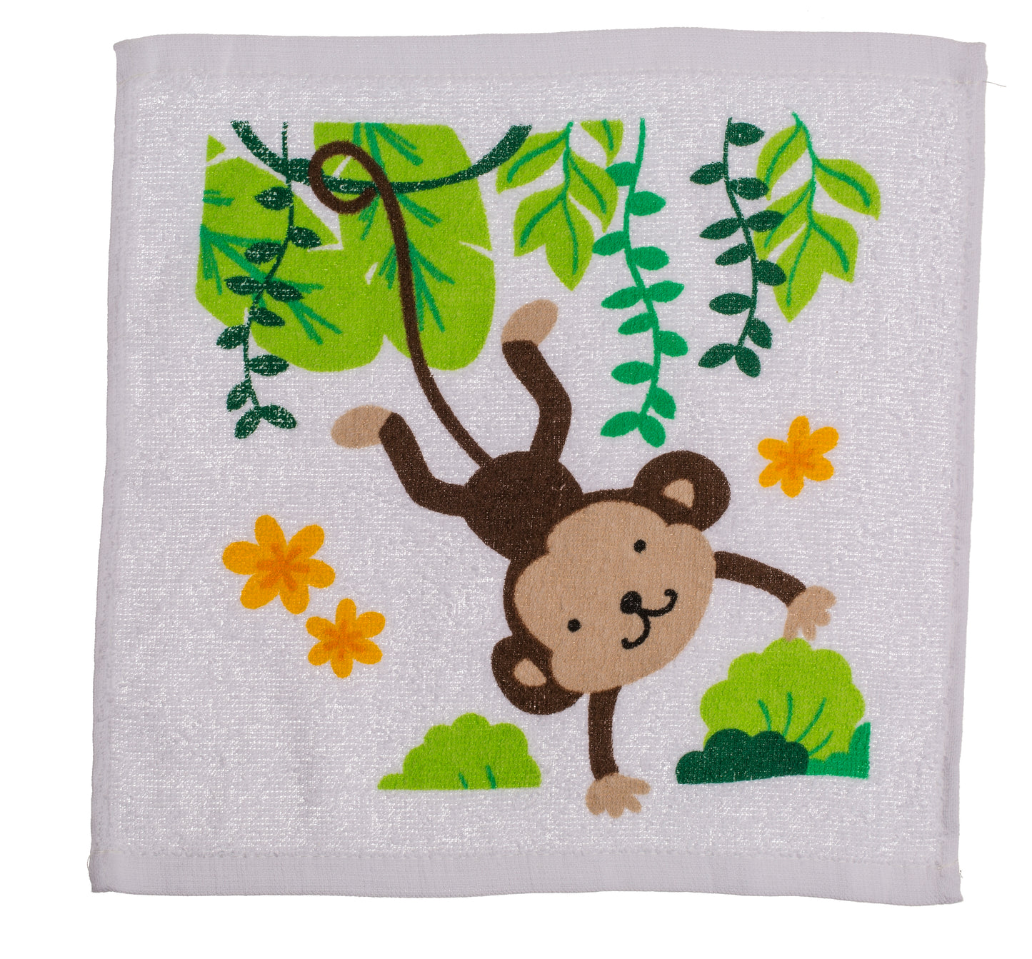ASCIUGAMANO MAGICO IN COTONE, SAFARI, 30 X 30 CM, 6 ASSORTIT