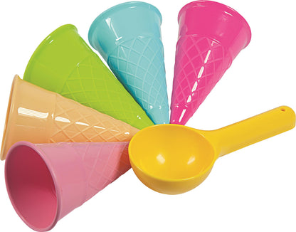 BUSTA 5 FORME CONO   PALETTA GELATO