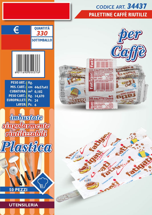 PALETTINE CAFF  RIUTILIZ. IMB.SING.