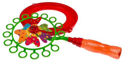 BOLLE DI SAPONE CON MULINO A VENTO, CIRCA 40 CM 2 COLORI ASS