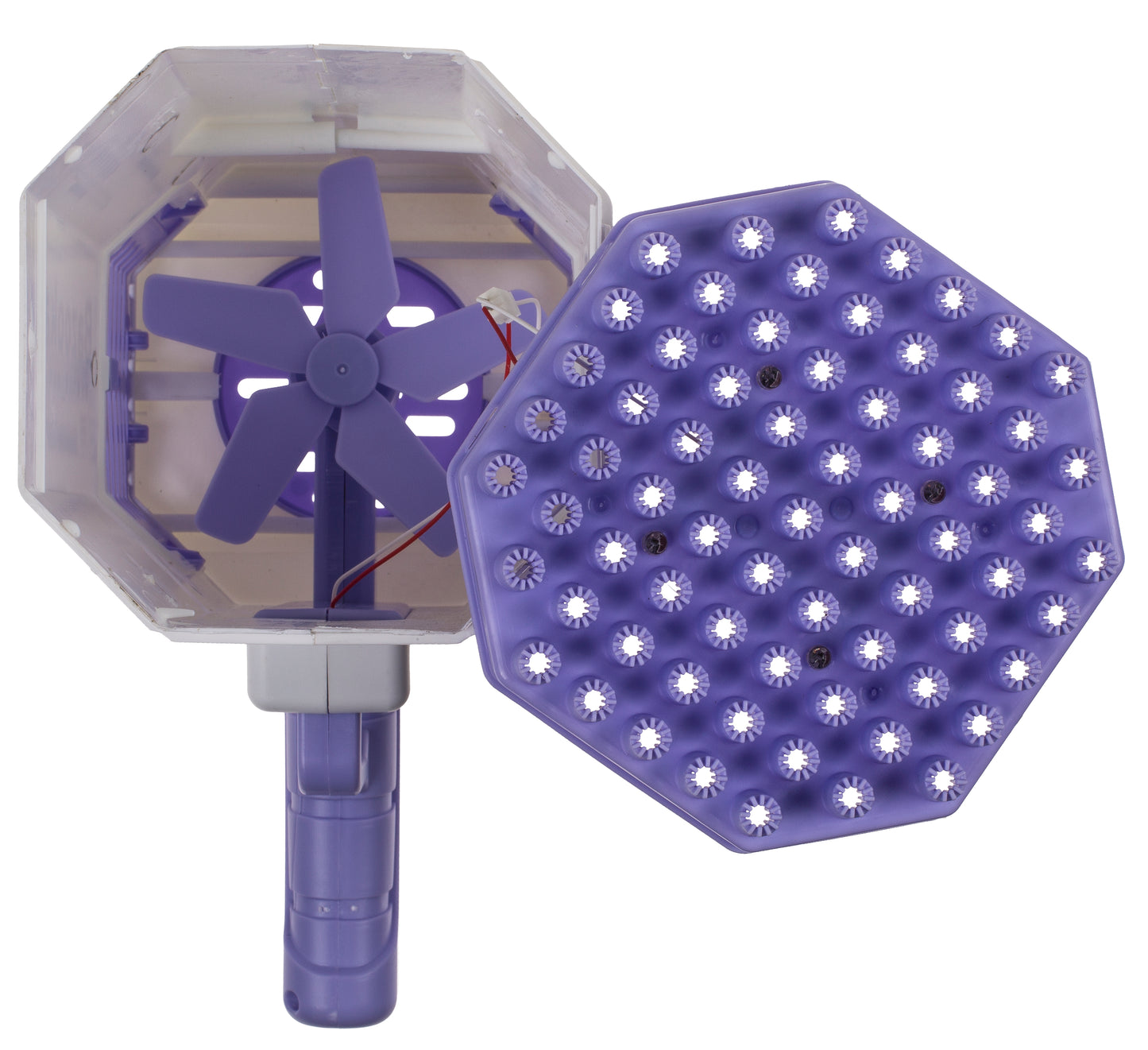 PISTOLA A BOLLE D''''ARIA CON LED, BAZOOKA, CIRCA 24 X 14 CM,