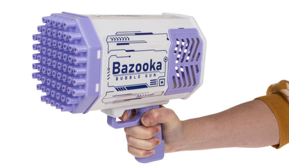PISTOLA A BOLLE D''''ARIA CON LED, BAZOOKA, CIRCA 24 X 14 CM,