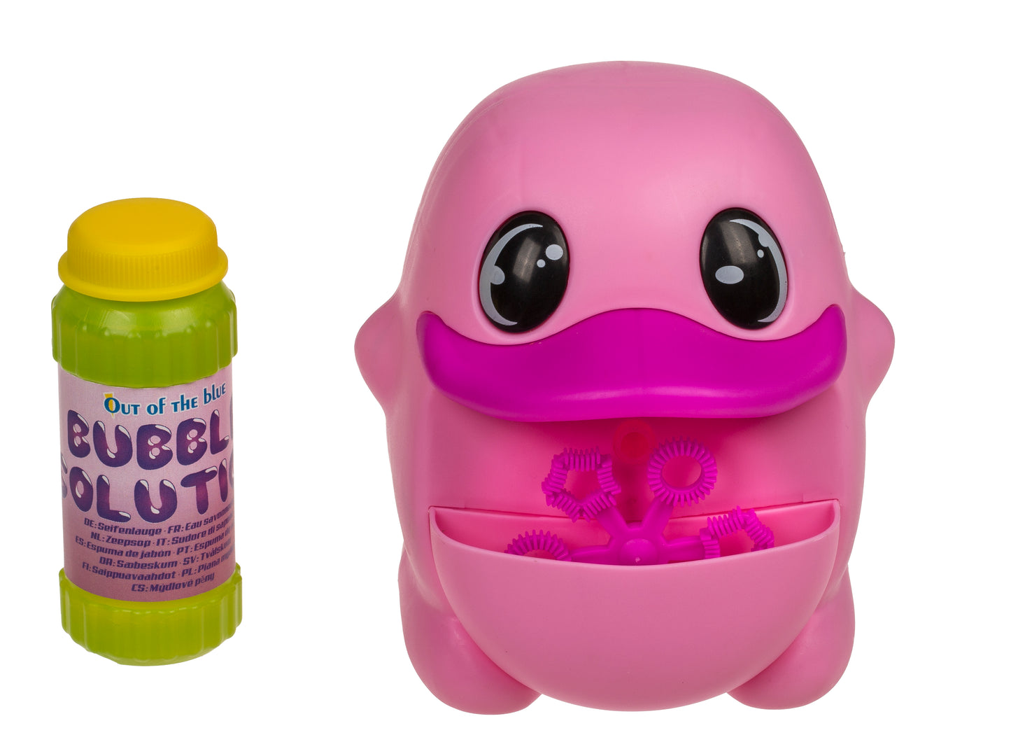 MACCHINA PER BOLLE DI SAPONE, ANATRA 12 X 11 CM, 2 COLORI AS