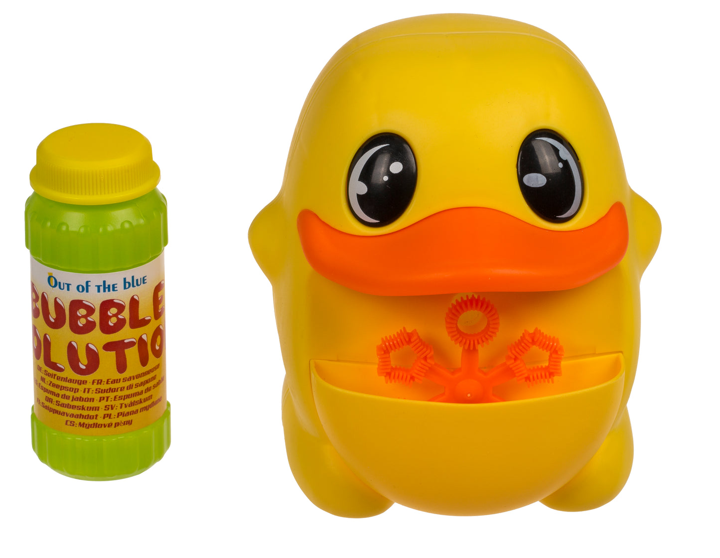 MACCHINA PER BOLLE DI SAPONE, ANATRA 12 X 11 CM, 2 COLORI AS