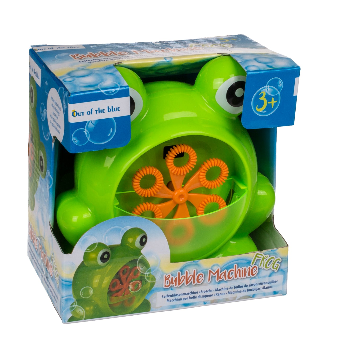 MACCHINA IN PLASTICA PER BOLLE DI SAPONE