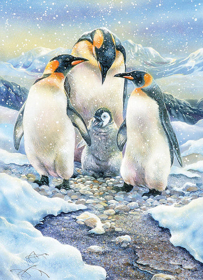 CH47022  PENGUIN FAMILY (350 PEZZI)