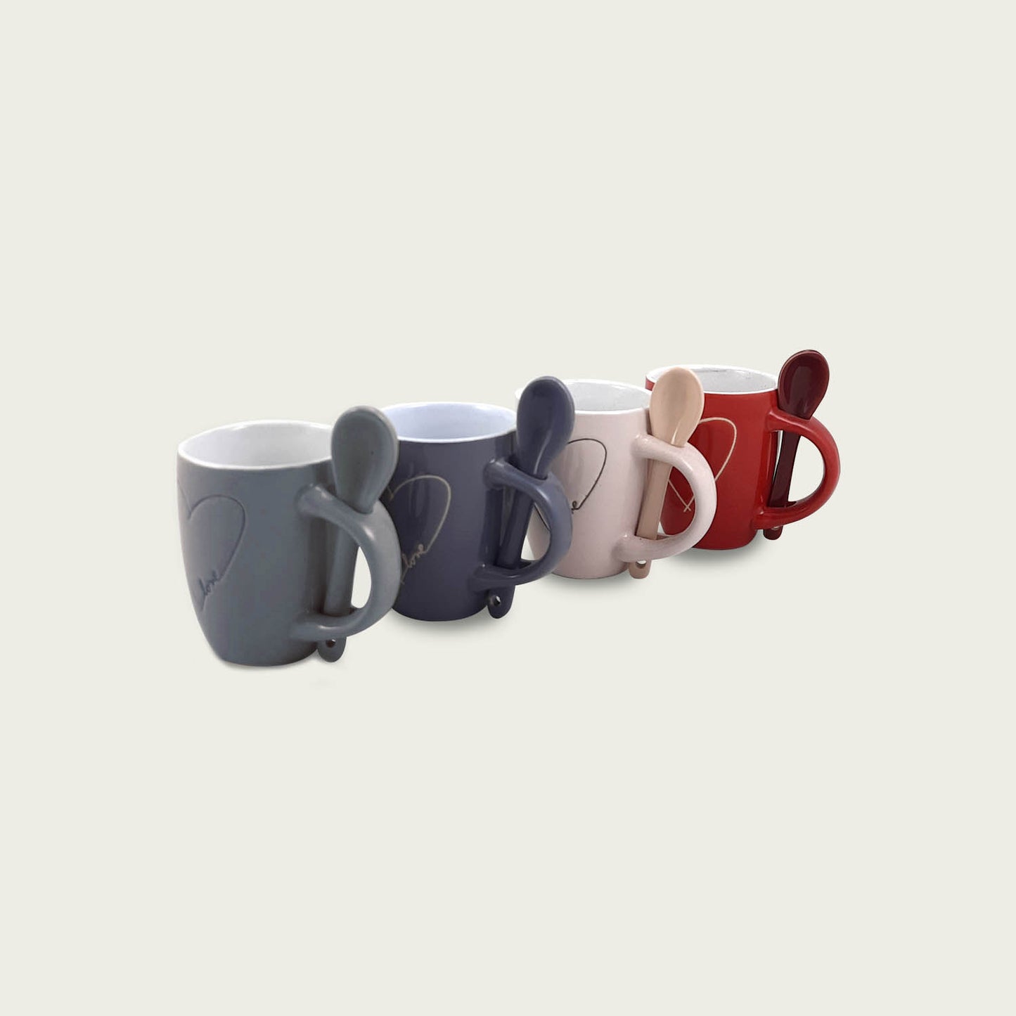 TAZZA CAFFE'' C/CUCCHIAINO 54041