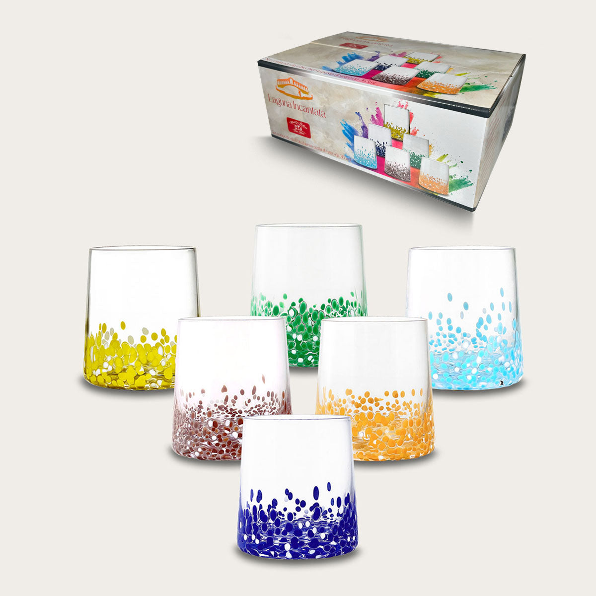 LAGUNA INCANTATA S/6 TUMBLER 58823