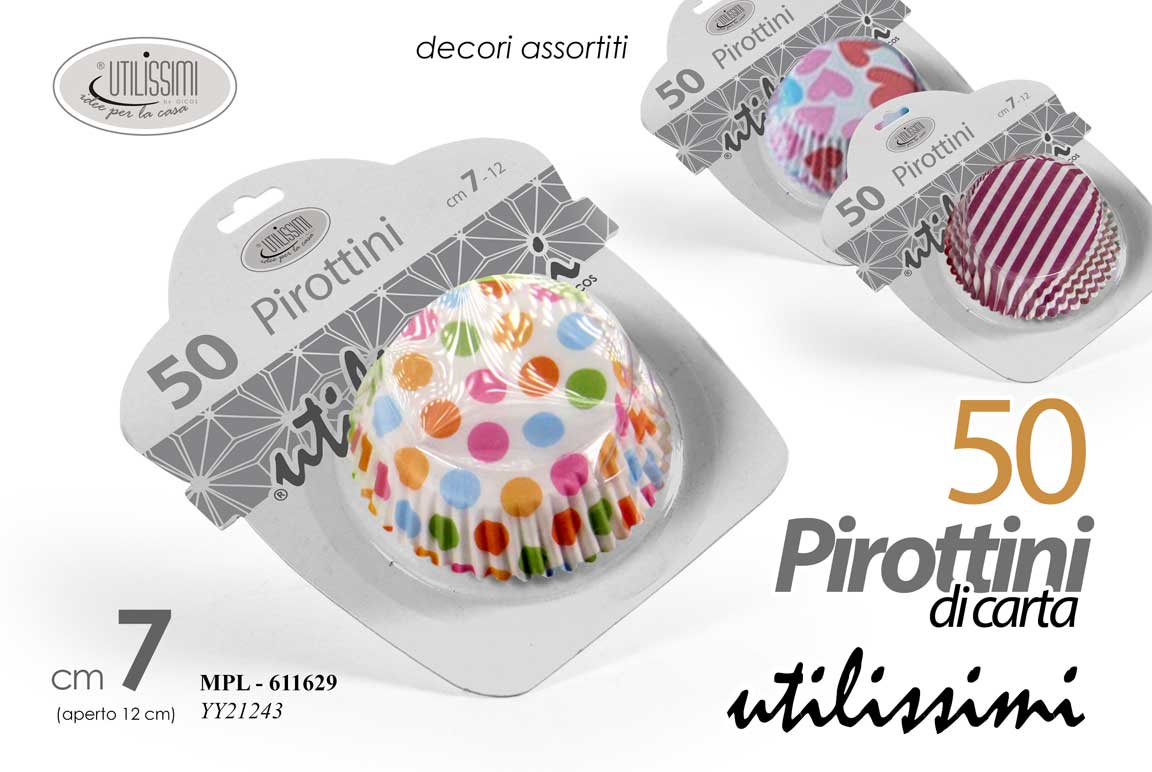 MPL/50 PIROTTINE ASS 7/12CM YY21243