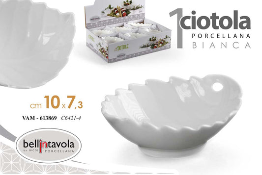 VAM/CIOTOLINA BCA 10*7,3CM C6421/4