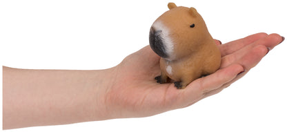 SQUEEZIE SAND, CAPIBARA DI CIRCA 6 5 CM, 12 PEZZI IN ESPOSIZ