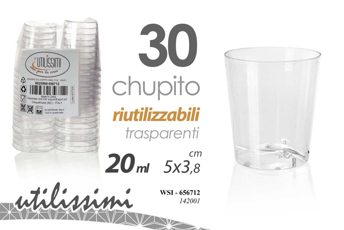 WSI/30PZ CIUPITO 20ML 5*3,8 142001