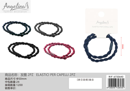 ELASTICI PER CAPELLI 2PZ