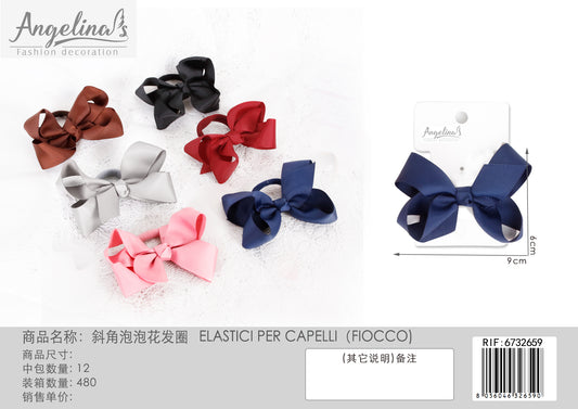 EMI ELASTICI PER CAPELLI(FIOCCO) 2PZ