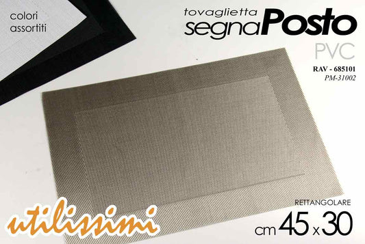 TOVAGLIETTA PVC ASS 30*45CM