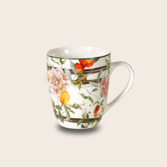 FLOWERS TAZZA MUG 70264