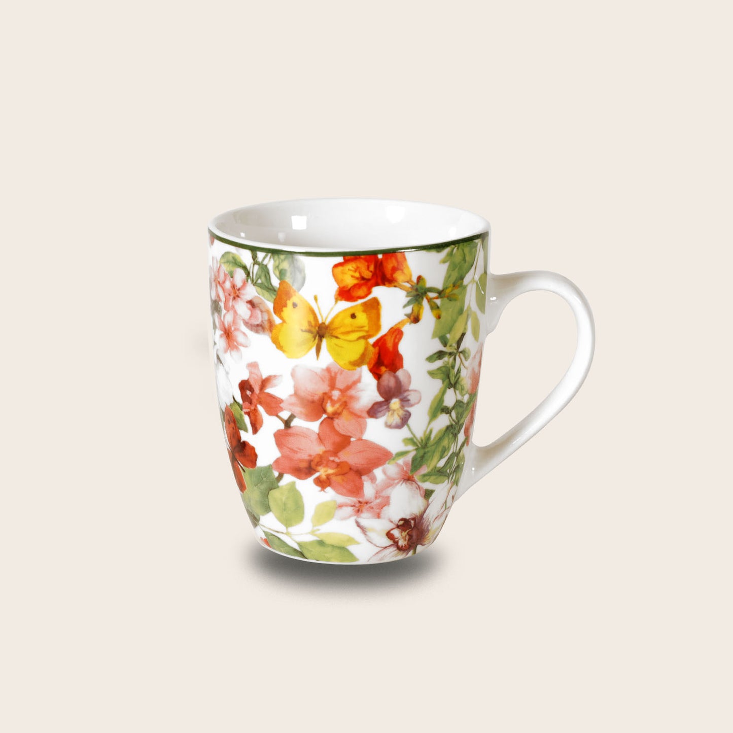 FLOWERS TAZZA MUG 70265