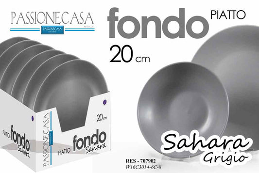 RES/PIATTO FONDO GRIG 20CM W16C3014-SP
