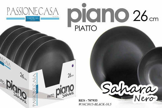 RES/PIATTO PIANO NERO 26,25 W16C3015-DP