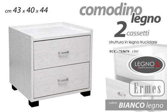 COMODINO ERMES 43X40X44