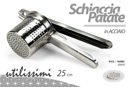 WEL/SCHIACCIAPATATE SS430 25CM PM-WH