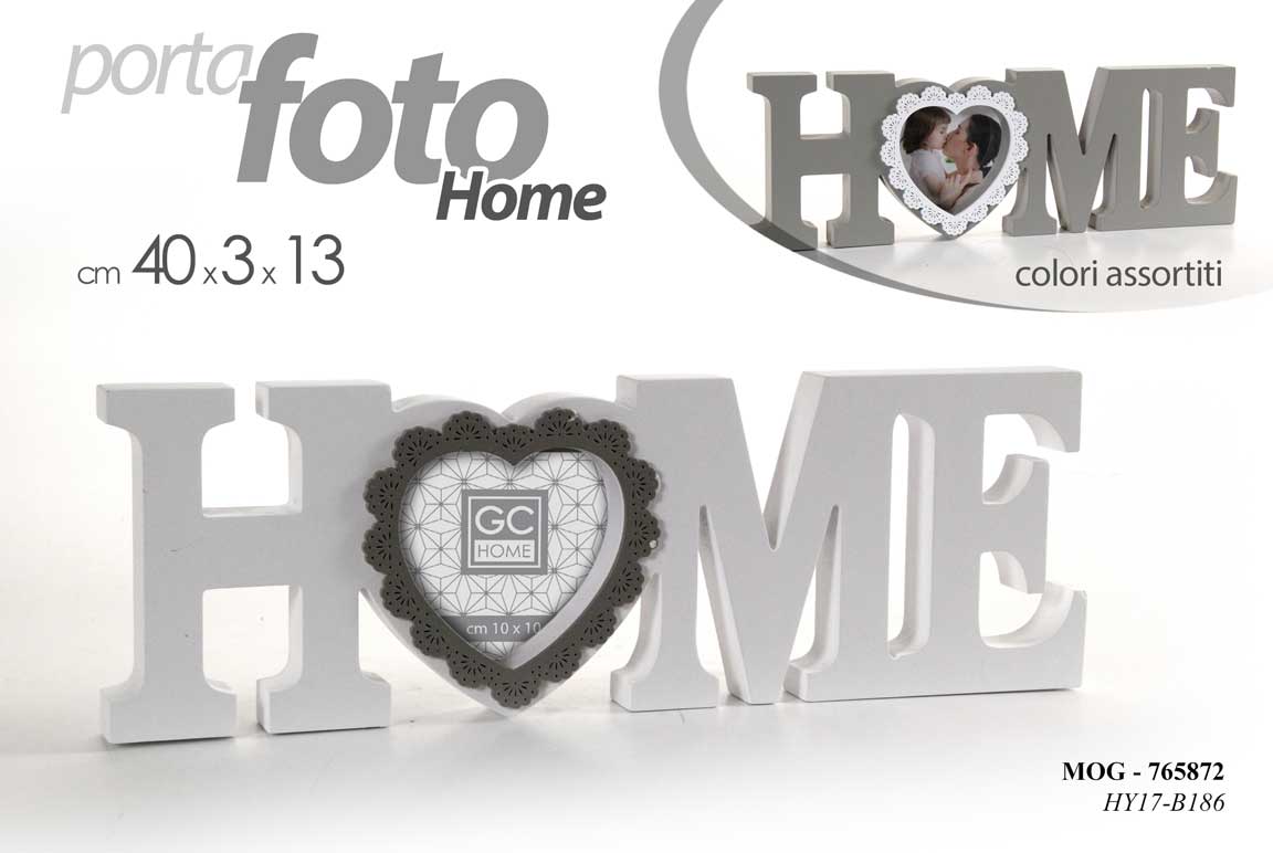 MOG/P.FOTO HOME ASS 39*2,5*13CM HY18A186