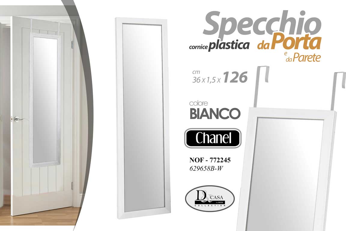 NOF/SPECCHIO BIANCO 36*126*1,5 629658B-W