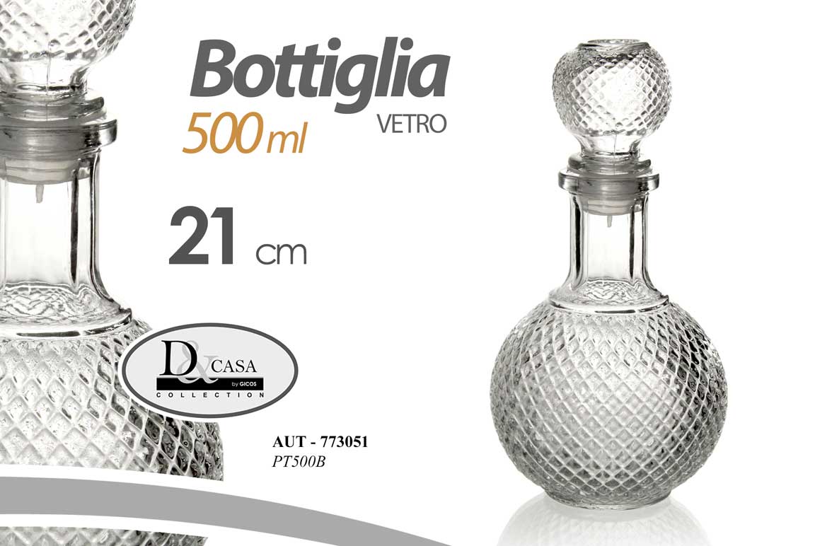 AUT/BOTTIGLIA VET 500ML 11*21 PT500B
