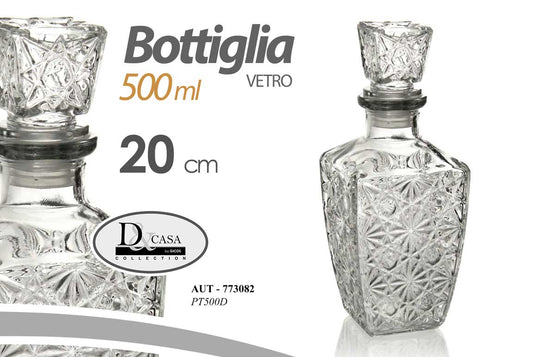 AUT/BOTTIGLIA VET 500ML 8*20CM PT500D