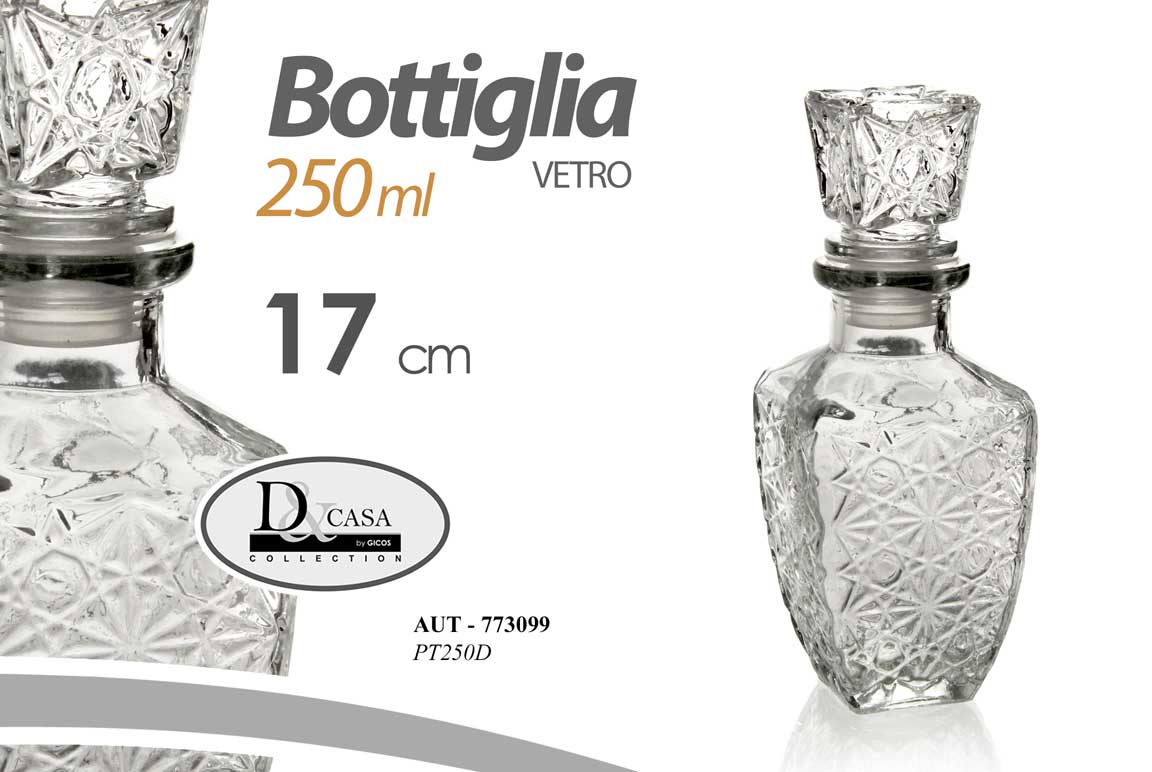 AUT/BOTTIGLIA VET 250ML 6,8*17CM PT250D