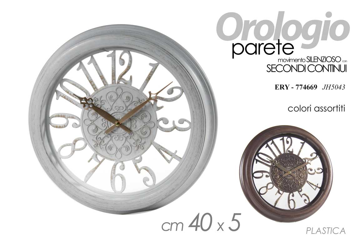 ERY/OROLOGIO AS 39*39*4,6CM JH5043