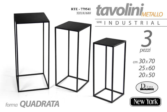 RTE/TRIS TAV QDO NERI 70*60*50 YH181688