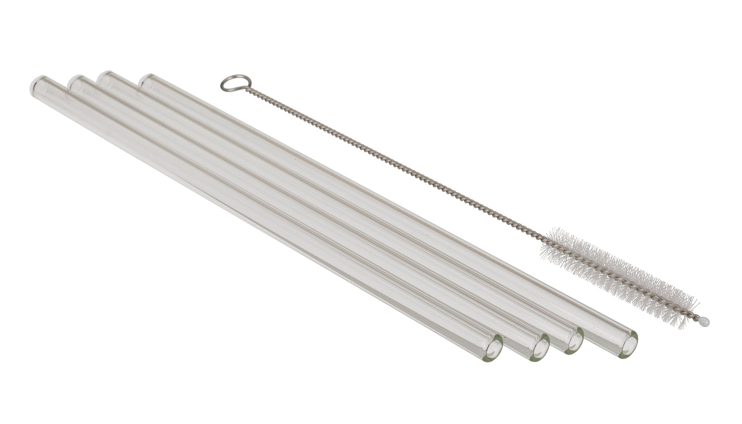 CANNUCCIA PER BIBITE CON SPAZZOLINO, L  CA. 20 CM, 4 PZ. IN