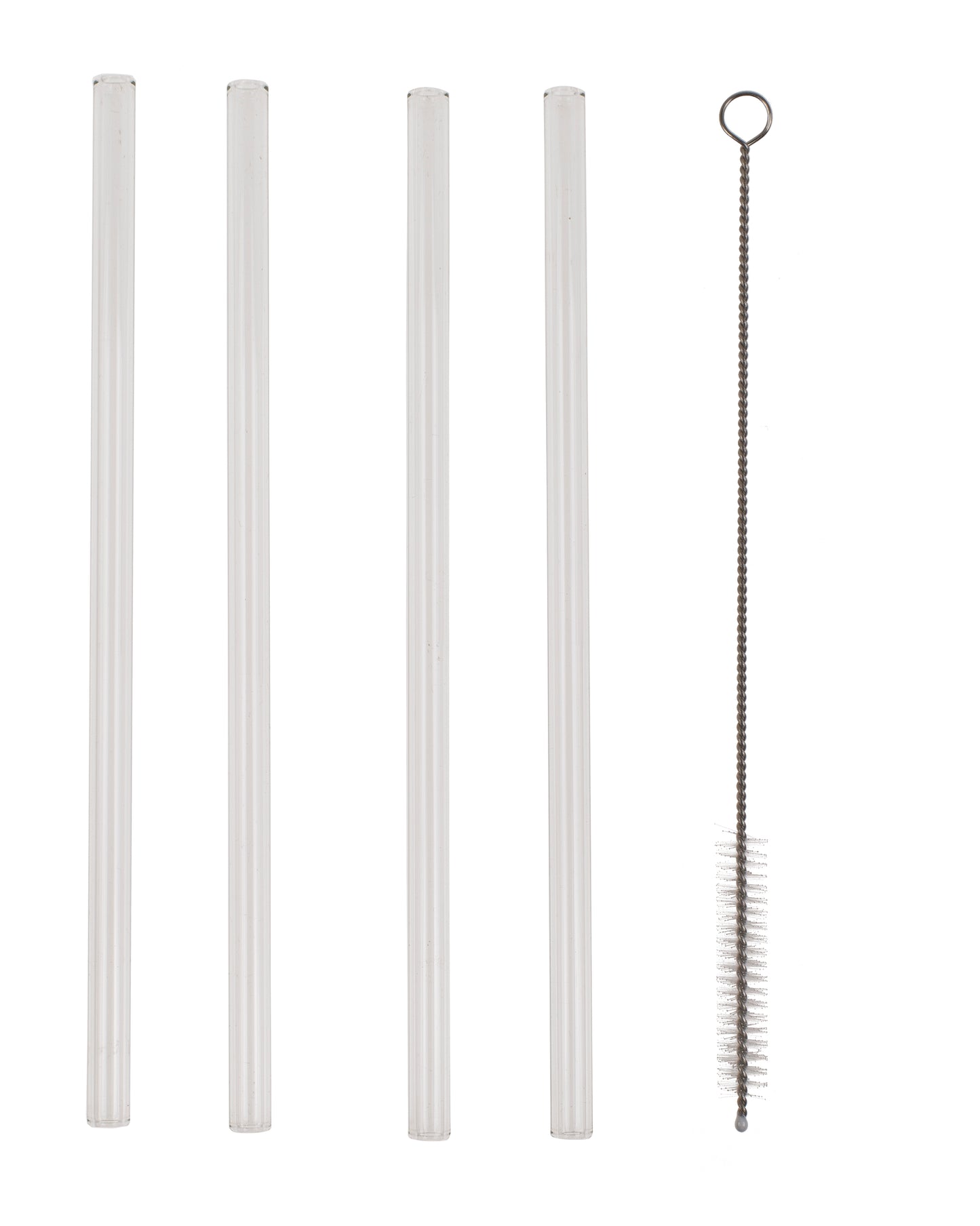 CANNUCCIA PER BIBITE CON SPAZZOLINO, L  CA. 20 CM, 4 PZ. IN