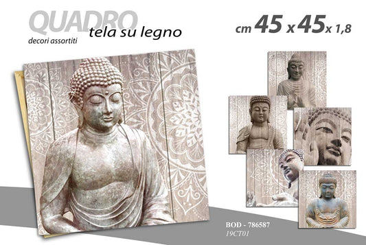 BOD/QUADRO BUDDHA ASS 45*45*1,8CM 19GT01
