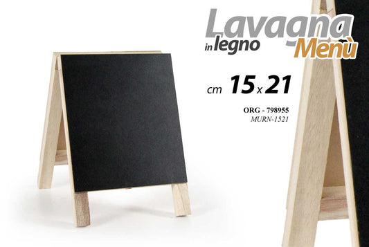 ORG/LAVAGNA MENU'''' 15*21CM MUR-N1521