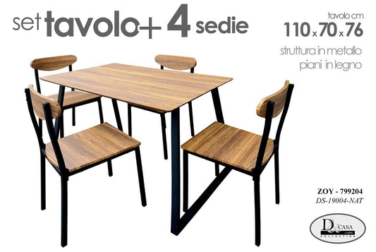 TAV 4SEDIE H.76/85CM