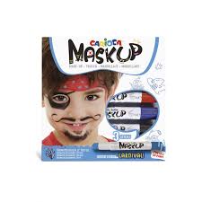 CARIOCA MASK UP CARNIVAL 3PCS FACE PAINT STICK