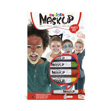 CARIOCA MASK UP PARTY BOX 6PCS FACE PAINT STICK