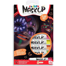 CARIOCA MASK UP NEON 6PCS FACE PAINT STICK