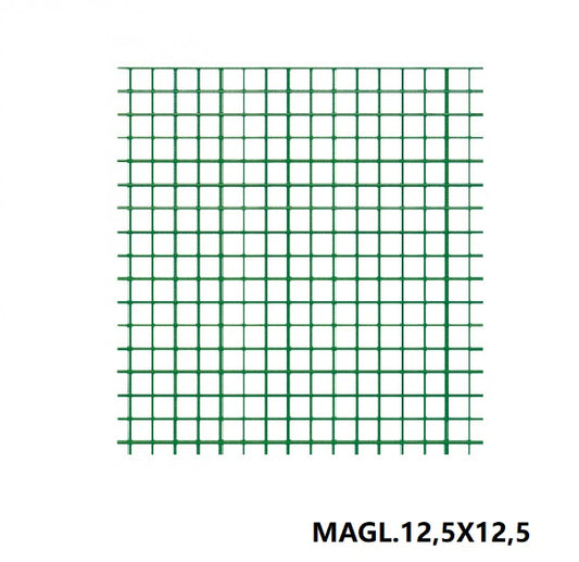 RETE PLASTIQUADRA 0,5X5 MAGL.12,5X12,5