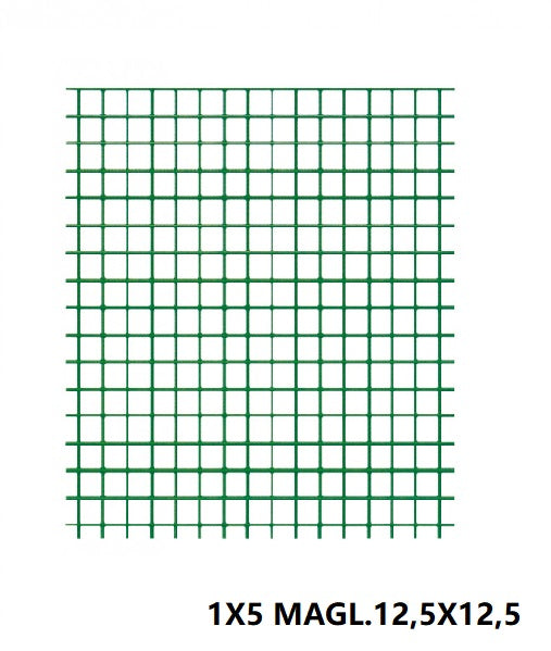 RETE PLASTIQUADRA     1X5 MAGL.12,5X12,5